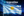 Flag of Argentina representing the Argentine national football team