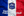 Flag of France representing the French national football team